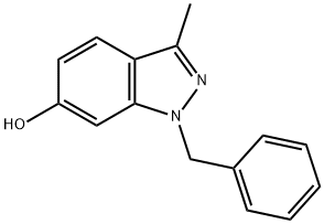 1-Benzyl-3-methyl-1H-indazol-6-ol Struktur