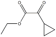 Cyclopropyl-oxo-acetic acid ethyl ester Struktur