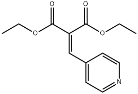 2-Pyridin-4-ylmethylene-malonic acid diethyl ester Struktur