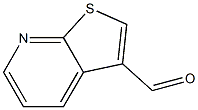 Thieno[2,3-b]pyridine-3-carboxaldehyde Struktur