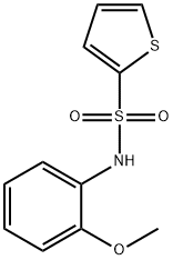 N-(2-methoxyphenyl)thiophene-2-sulfonamide Struktur