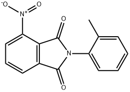 2-(2-methylphenyl)-4-nitro-1H-isoindole-1,3(2H)-dione Struktur