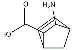 3-aminobicyclo[2.2.1]hept-5-ene-2-carboxylic acid Struktur