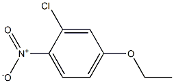 2-Chloro-4-ethoxy-1-nitrobenzene Struktur