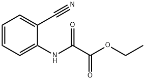 ethyl [(2-cyanophenyl)amino](oxo)acetate Struktur