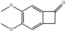 3,4-dimethoxybicyclo[4.2.0]octa-1,3,5-trien-7-one Struktur