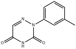 2-m-Tolyl-2H-[1,2,4]triazine-3,5-dione Struktur