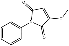 3-Methoxy-1-phenyl-pyrrole-2,5-dione Struktur