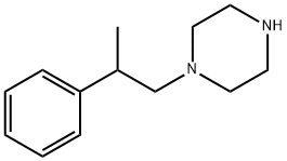 1-(2-phenylpropyl)piperazine Struktur