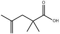 4-Pentenoic acid, 2,2,4-trimethyl Struktur