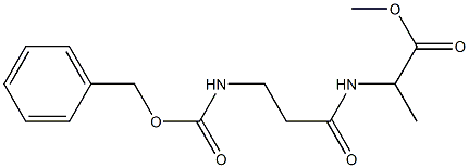 methyl 2-(3-phenylmethoxycarbonylaminopropanoylamino)propanoate