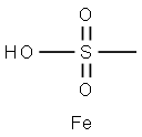 Methanesulfonic acid, iron(2+) salt Struktur