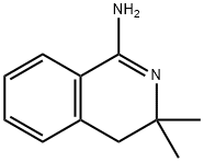 3,3-Dimethyl-3,4-dihydro-isoquinolin-1-ylamine Struktur