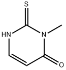 3-METHYL-1H,3H-PYRIMIDINE-4-ONE-2-THIONE Struktur