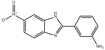 3-(5-Nitro-1H-benzoimidazol-2-yl)-phenylamine Struktur