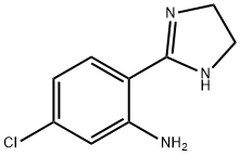 5-chloro-2-(4,5-dihydro-1H-imidazol-2-yl)aniline Struktur