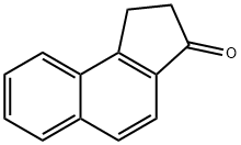 1,2-dihydro-3H-cyclopenta[a]naphthalen-3-one Struktur