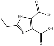 2-ETHYL-1H-IMIDAZOLE-4,5-DICARBOXYLICACID Struktur