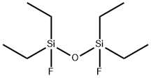 Disiloxane, 1,1,3,3-tetraethyl-1,3-difluoro- Struktur