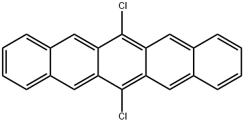 Pentacene, 6,13-dichloro- Struktur