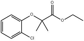 2-(2-Chloro-phenoxy)-2-methyl-propionic acid ethyl ester Struktur