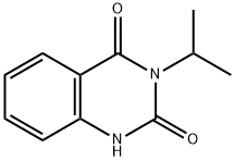 2,4(1H,3H)-Quinazolinedione, 3-(1-methylethyl)- Struktur