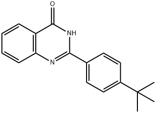 2-(4-tert-butylphenyl)quinazolin-4-ol Struktur