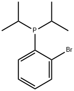 Phosphine, (2-bromophenyl)bis(1-methylethyl)- Struktur