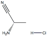 (S)-2-aminopropanenitrile hydrochloride Struktur