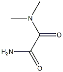 Ethanediamide, N,N-dimethyl- Struktur