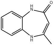 4-methyl-1H-benzo[b][1,4]diazepin-2(3H)-one Struktur