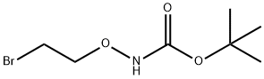 Carbamicacid,(2-bromoethoxy)-,1,1-dimethylethylester Struktur