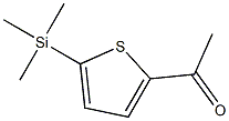 Ethanone,1-[5-(trimethylsilyl)-2-thienyl]- Struktur