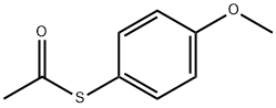 S-(4-METHOXYPHENYL) ETHANETHIOATE Struktur