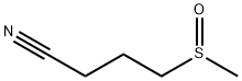 Butanenitrile, 4-(methylsulfinyl)- Struktur