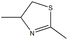 Thiazole, 4,5-dihydro-2,4-dimethyl- Struktur