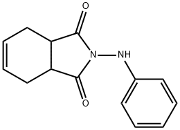 2-(phenylamino)-3a,4,7,7a-tetrahydro-1H-isoindole-1,3(2H)-dione Struktur