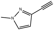 3-Ethynyl-1-methyl-1H-pyrazole Struktur