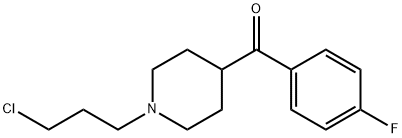 (1-(3-chloropropyl)piperidin-4-yl)(4-fluorophenyl)methanone Struktur