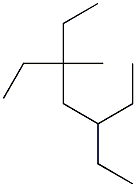 Heptane, 3,5-diethyl-3-methyl- Struktur