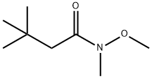 N-methoxy-N,3,3-trimethylbutanamide Struktur