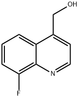 (8-FLUOROQUINOLIN-4-YL)METHANOL Struktur