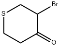 3-Bromodihydro-2H-thiopyran-4(3H)-one Struktur