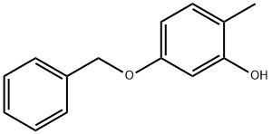 5-(BENZYLOXY)-2-METHYLPHENOL Struktur