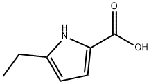 5-ethyl-1H-pyrrole-2-carboxylic acid Struktur