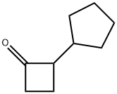 2-cyclopentylcyclobutan-1-one Struktur