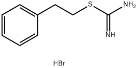 [(2-phenylethyl)sulfanyl]methanimidamide hydrobromide Struktur