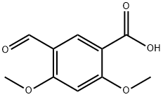 5-Formyl-2,4-dimethoxy-benzoic acid Struktur