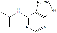 N-(propan-2-yl)-9H-purin-6-amine Struktur