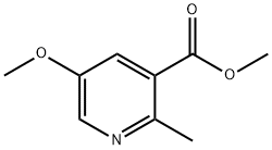 Methyl 5-methoxy-2-methylnicotinate Struktur